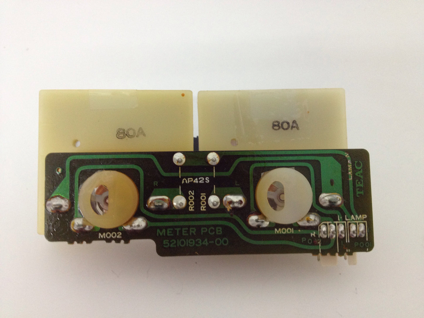 Tascam Mixer Dual VU meter board M-06 52101934