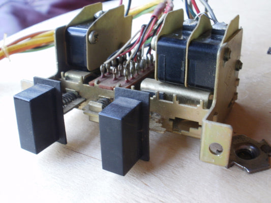 A-3340S switch bank for the Reel and Speed control